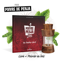 Pack Poivre de Penja de Josi - livre et poivrier