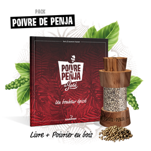 Pack Poivre de Penja de Josi - livre et poivrier