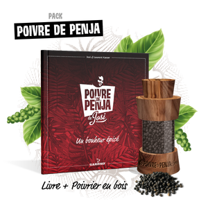 Pack Poivre de Penja de Josi - livre et poivrier